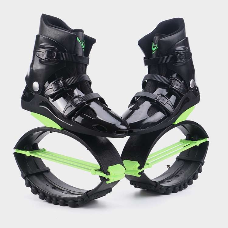 

Jumping Shoes Bounce Shoes Indoor Sports Rebound Shoes, Size: 36/38 (Green And Black)