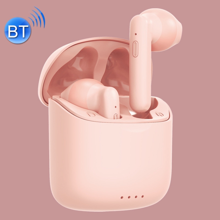 

TWS Noise Reduction Waterproof Smart Touch Wireless Bluetooth Headset(Cherry Blossom Powder)