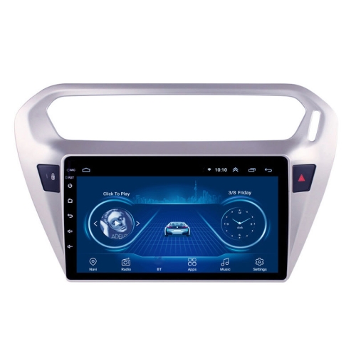 

GPS Car Navigation System Central Control Large Screen All-In-One Machine Suitable For Peugeot 301 14-18, Specification:1G+16G