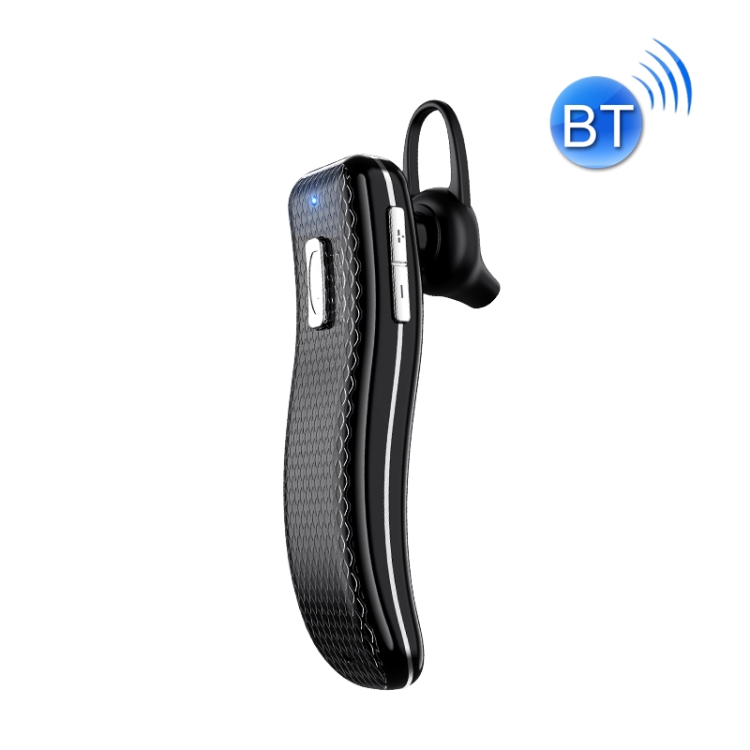 

Single Ear Business Car Earhook Wireless Bluetooth Earphone(Cool Black)