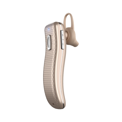

Single Ear Business Car Earhook Wireless Bluetooth Earphone(Tyrant Gold)