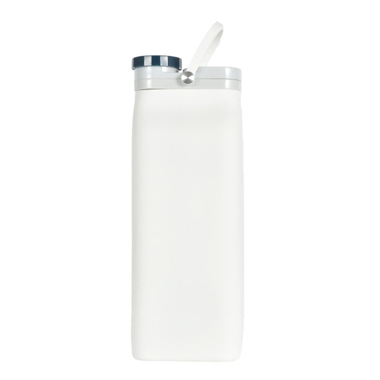 

BBQ-056 Outdoor Sports Portable Travel Silicone Folding Water Cup Kettle(White)