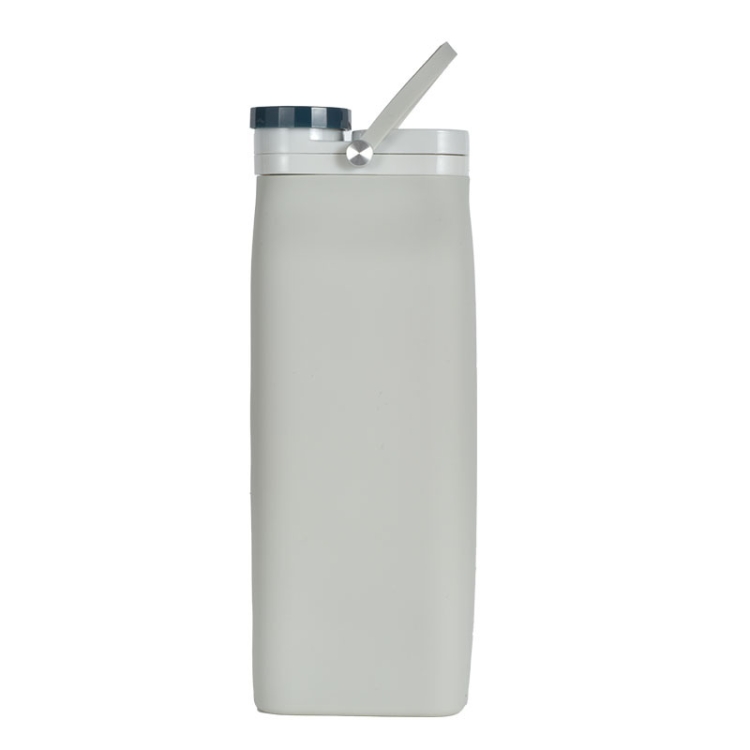 

BBQ-056 Outdoor Sports Portable Travel Silicone Folding Water Cup Kettle(Gray)