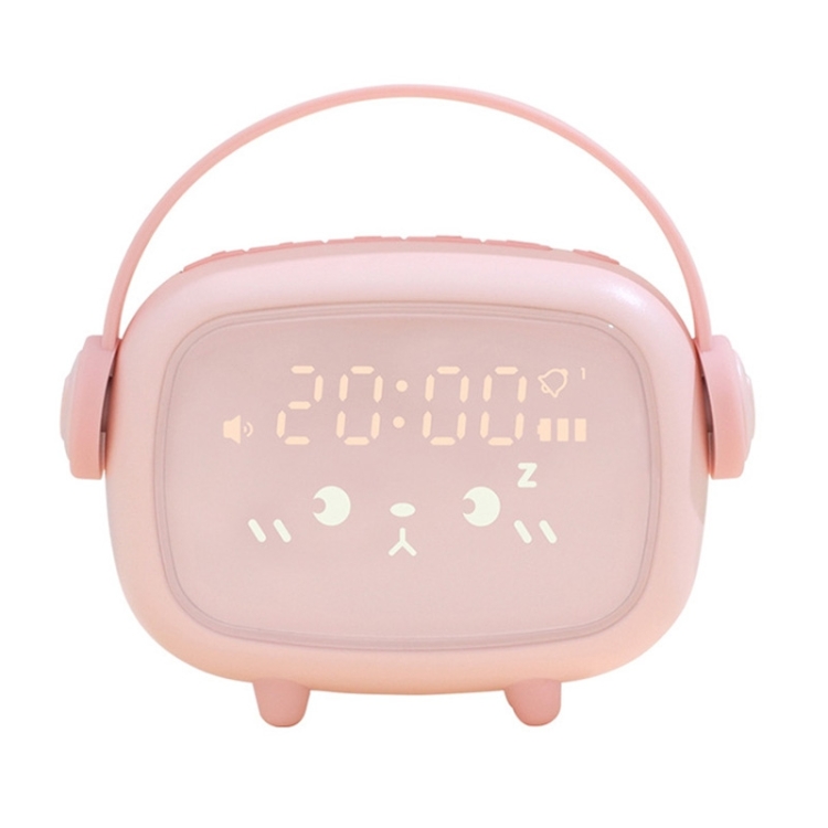 

XR-MM-C2002 LED Light Children Bedside Multifunctional Intelligent Digital Alarm Clock(Pink)