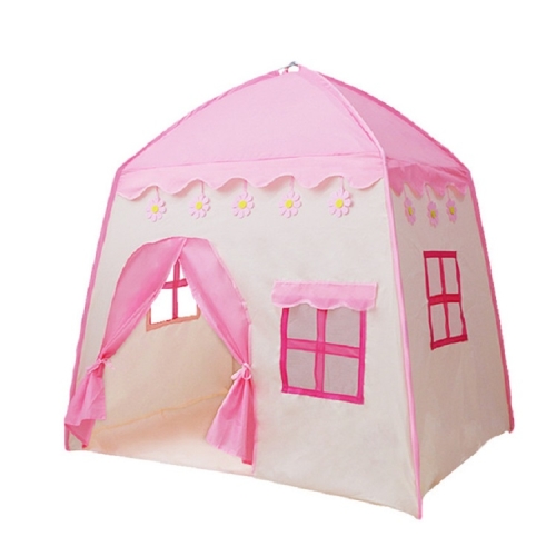 

Children Indoor Toy House Yurt Game Tent, Style:Flower