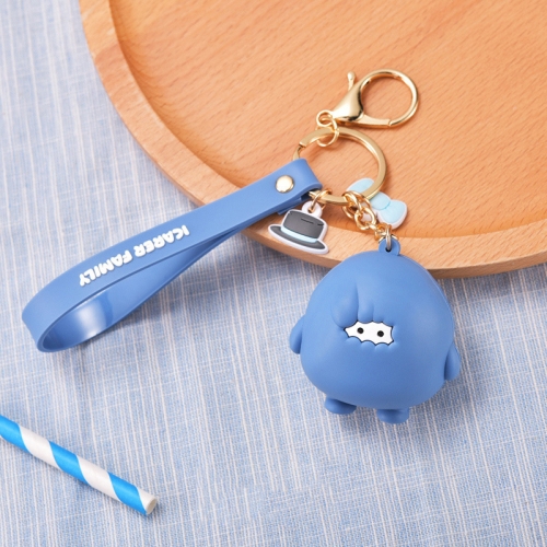 

ICARER FAMILY Short Couple Keychain Lanyard Pendant Bag Pendant Gift Doll, Colour: Cotton (Saturn)