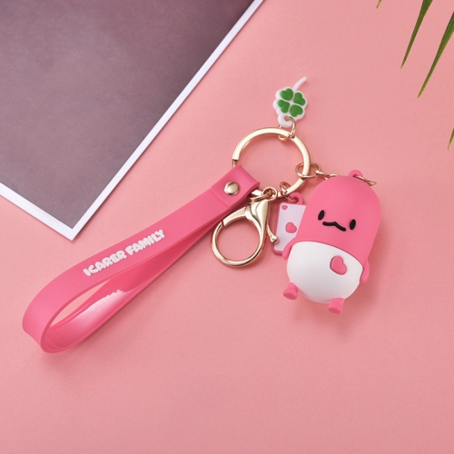 

ICARER FAMILY Short Couple Keychain Lanyard Pendant Bag Pendant Gift Doll, Colour: Pills (Jupiter)