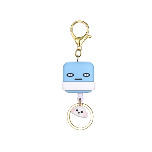 

2 PCS ICARER FAMILY Creative Keychain Retractable Anti-Lost Anti-Theft Bag Pendant(Neptune)
