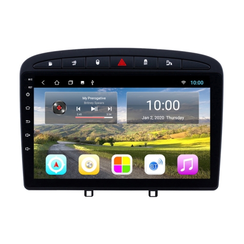 

2G+32G Reversing Video Car Android Smart GPS Navigation Applicable For 10-16 Peugeot 408