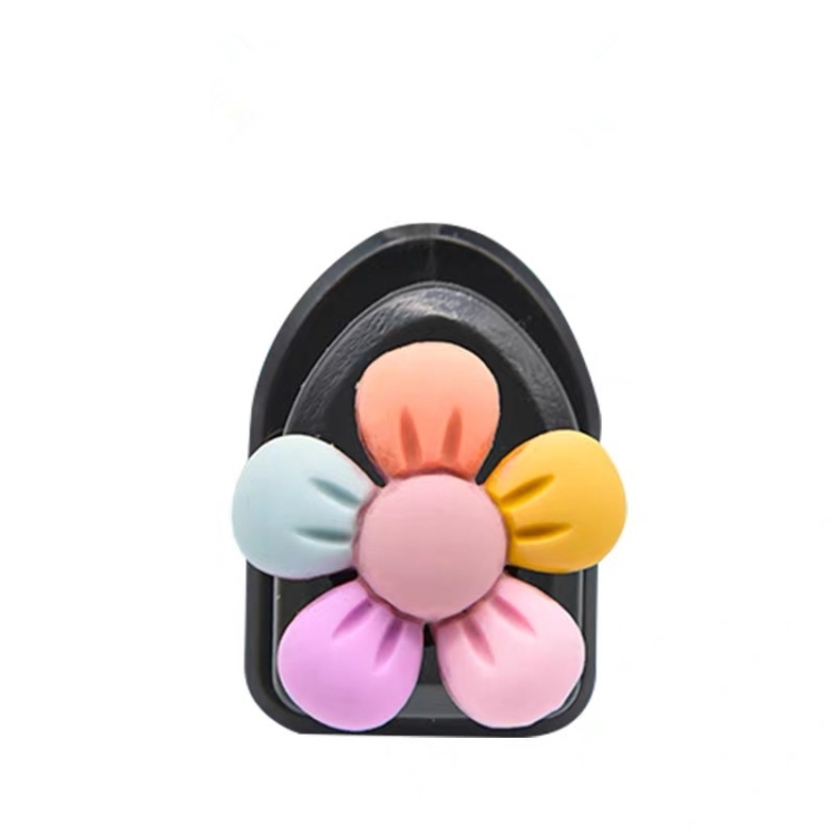

10 PCS Car Hook Car Sticky Multifunctional Mini Small Hook Car Seat Back Hook, Colour: Colorful Flowers