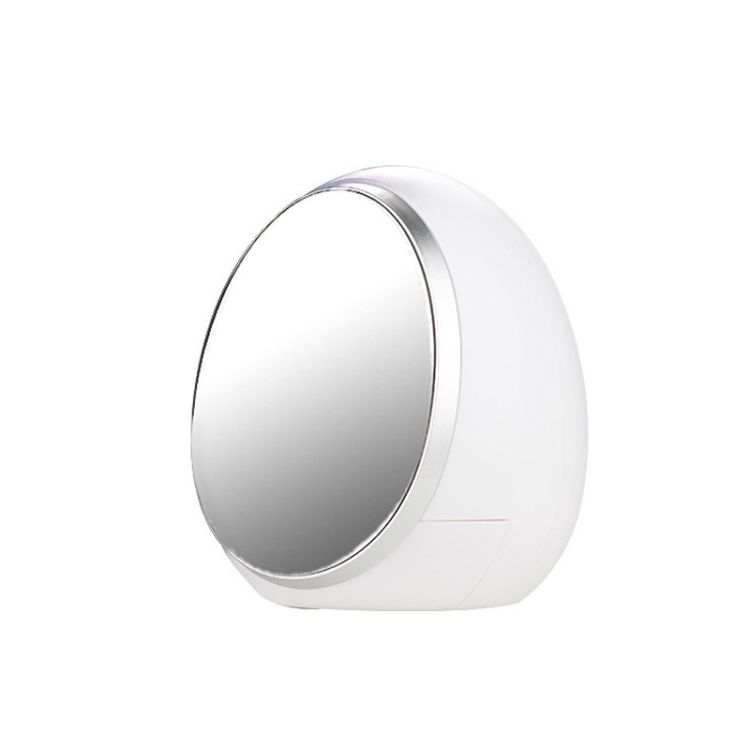 

Cosmetic Storage Box With LED Light Mirror Desktop Dustproof Drawer Type Shelf, Colour: Mirror