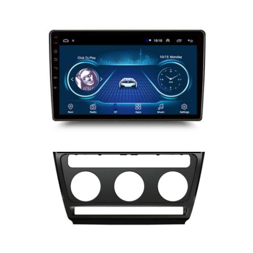 

1G+16G Multifunctional Large-Screen Navigator Integrated Machine For Skoda Octavia 2008-2010 Automatic AC