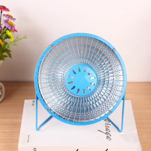 

Household Heater Small Sun Electric Fan Mini Heater Desktop Heater, CN Plug, Colour: (Six Inches) Blue