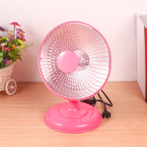 

Household Heater Small Sun Electric Fan Mini Heater Desktop Heater, CN Plug, Colour: (Nine Inch) Pink