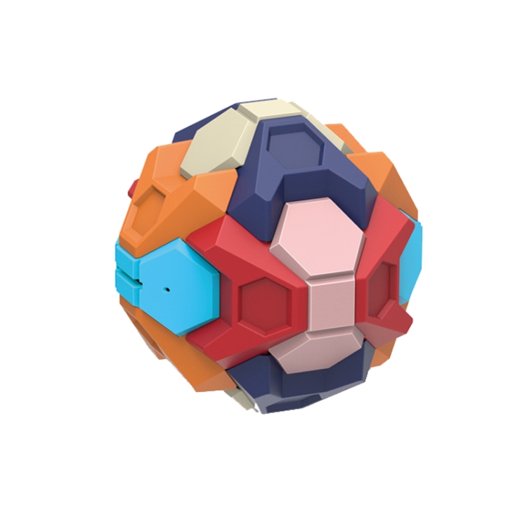

2 PCS Children Educational Toys Assembled Piggy Bank Early Education Intelligence Disassembly Toy Ball(Polygon)