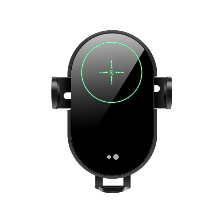 

H5 Car Mobile Phone Wireless Charger Bracket Navigation Automatic Induction For Huawei Mobile Phone Charger, Model: Green Light