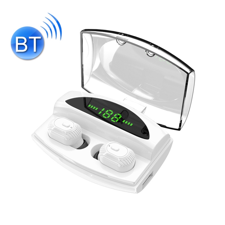 

XG20 TWS Noise Cancelling In-Ear Digital Display Wireless Bluetooth Headset(White)