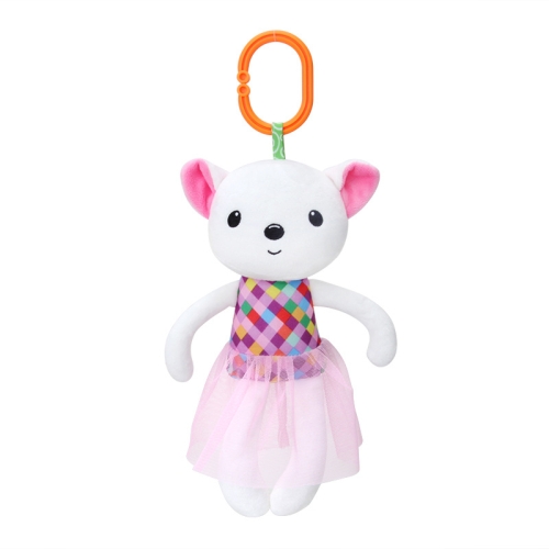 

Cartoon Developmental Mobile Plush Wind Chimes Rattles Bell Baby Crib Bed Hanging Bells Infant Toys(pink)
