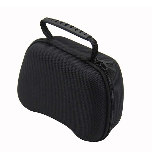 

2 PCS Game Handle Storage Bag Portable Hard Shell Bag For PS5(Black )