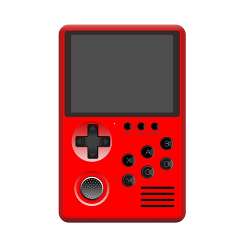 

M3S 16-Bit Classic Handheld Game Console with 4G Memory Card Built-in 1500+ Games, Support AV Output(Red)