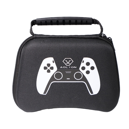 

3 PCS AOLION Game Handle Waterproof EVA Storage Bag Hard Shell Bag For PS5/PS4(Black)