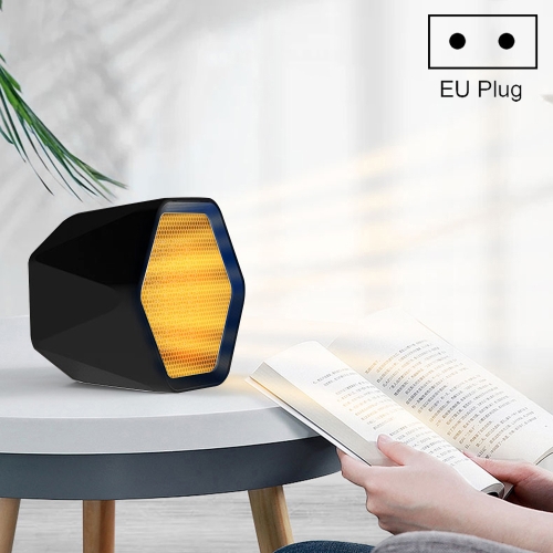 

Mini Countertop Heater Leafless Heater Desktop Heater, Product specifications: 600W EU Plug(Black)