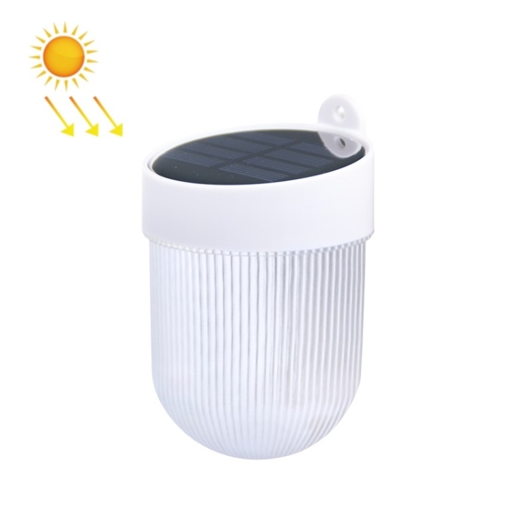 

Solar Wall Light SMD LED Garden Fence Light(White )