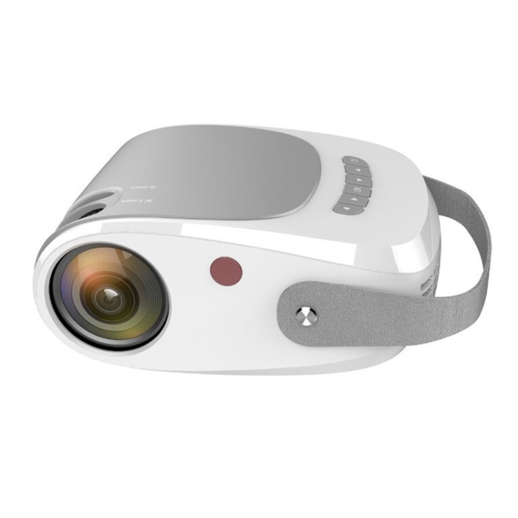 

H5 180 ANSI 1280x800 HD Projector With Remote Control, Android 8.0, Support HDMI / USB / TF Card / AV, Version: Same Screen Version