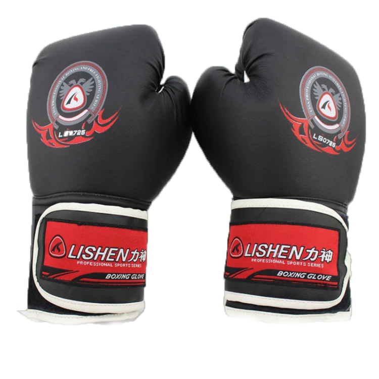 

LISHEN Thickened Boxing Gloves Muay Thai Fighting Training Fitness Gloves(Red)