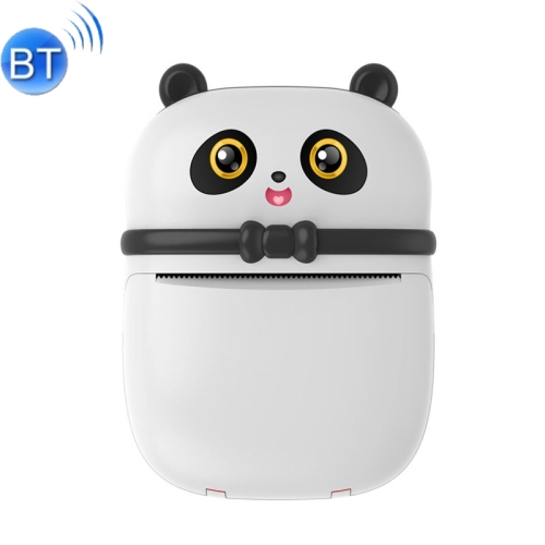 

Panda Mini Thermal Printer Pocket Student Homework Mistakes Collections Printer Bluetooth Photo Printer(English Version Black)