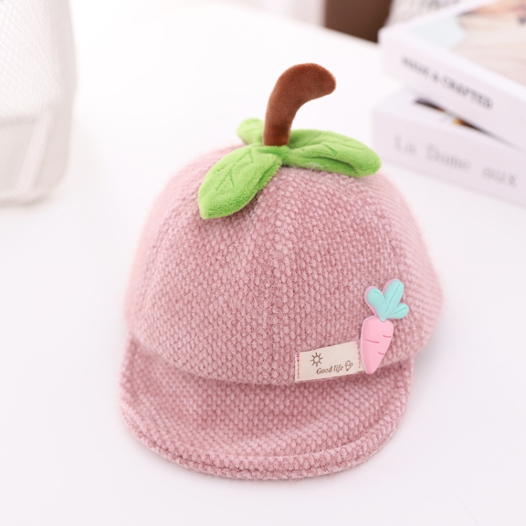 

MZ9794 Carrot Autumn Children Baseball Cap, Size: 46cm Adjustable(Purple Powder)