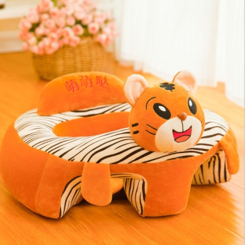 

Baby Seats Sofa Plush Support Seat Learning To Sit Baby Plush Toys, Size:50x60x35cm(Tiger)