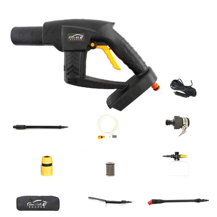 

ZHONGHUI ZHXCQ Home Car Washer Portable High Pressure Car Washer, Specification: Wired Cigarette Lighter Luxury