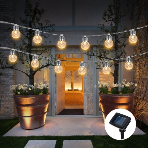 

6m 20LEDs Pineapple String Lights Garden Indoor Holiday Decoration Lamp, Power: Solar