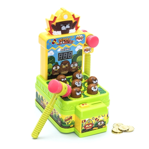 

Children Hit Hamster Electric Toy Multifunctional Light Music Interactive Education Game Machine