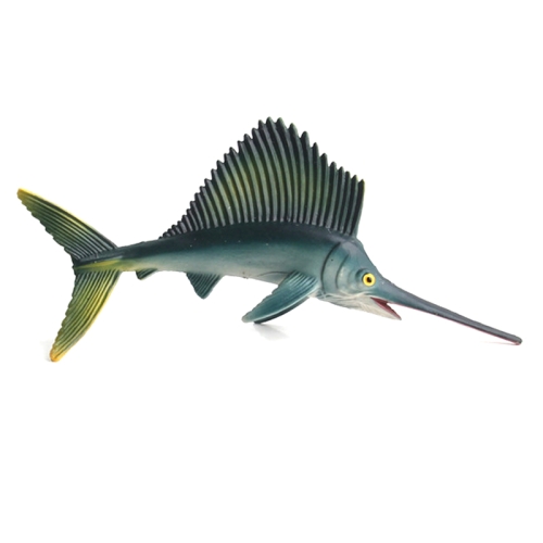 

3 PCS Simulation Marine Animal Model Ornaments Sailfish