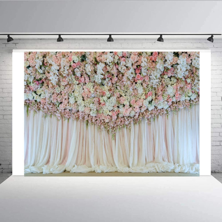 

2.1m x 1.5m Flower Wall Simulation Wedding Theme Party Arrangement Photography Background Cloth(W028)
