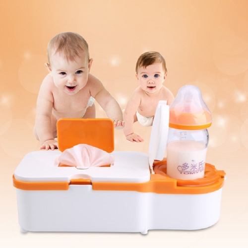 

Tomyth TM-618 Dual-Used Family Car Baby Bottle Heating Heater Wipes Storage Box