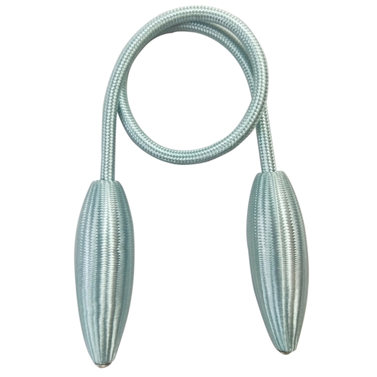 

CK-04 4 PCS Curtain Buckle Simple And Versatile Free Perforated Curtain Tie Rope(Gray Blue)