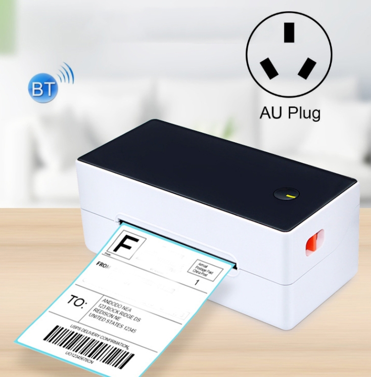 

TDL403 Thermal Printer Express Electronic Label Printer, Model: USB+Bluetooth AU Plug