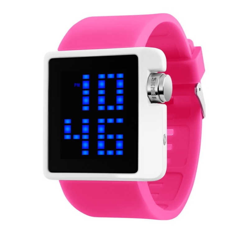 

SKMEI 1145 Waterproof Watch Leisure LED Digital Watch for Women & Children(Rose Red)