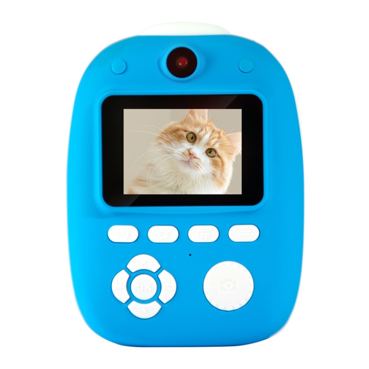 

D10 Children Polaroid Toy Photo Printing Mini SLR Digital Camera(Blue)