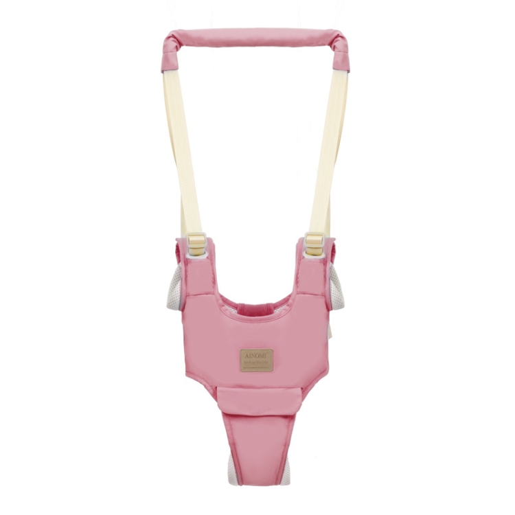 

AINOMI Baby Toddler Belt Fall-Resistant And Anti-Leaf Thin Breathable Basket-Style Baby Toddler Belt, Colour: Pink