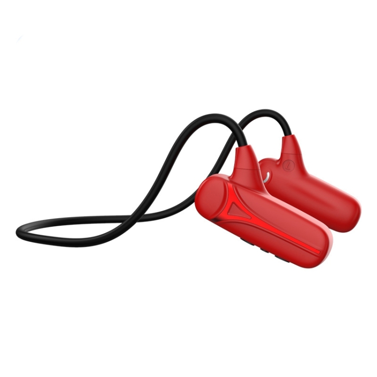 

F1 Bone Conduction Sports Waterproof Stereo Wireless Bluetooth Earphone(Red)