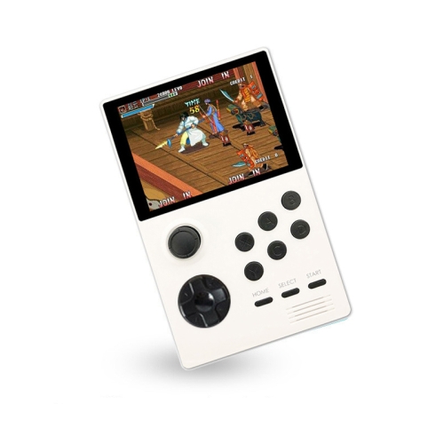 

X16 WIFI Version 3.5 inch Screen Mini Handheld Game Console Supports Bluetooth Controller / HDMI / MP3 32G (White)