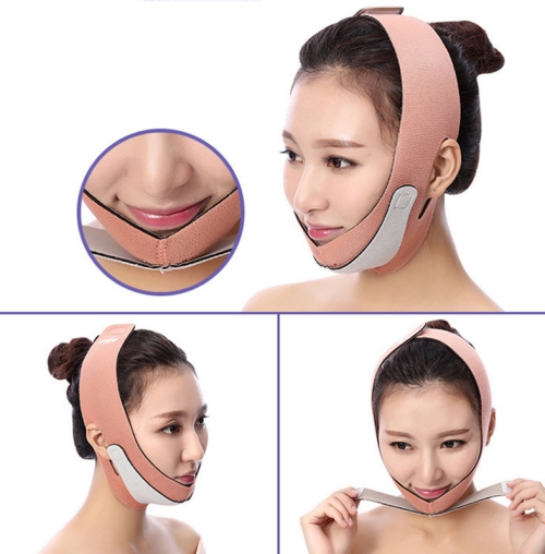 

091 Orange Enhanced Version For Men And Women Face-Lifting Bandage V Face Double Chin Shaping Face Mask