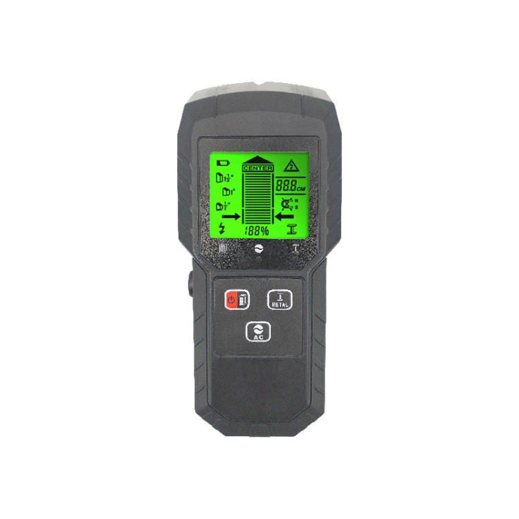 

TH310 Wall Detector Magnetic Metal Detector Handheld Wooden Stud Wire Detector(Black)