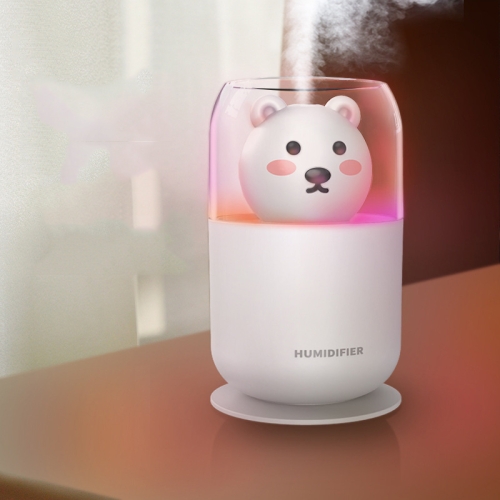 

Y06 Cute Pet USB Air Humidifier Home Car Small Hydrating Aroma Diffuser(White)
