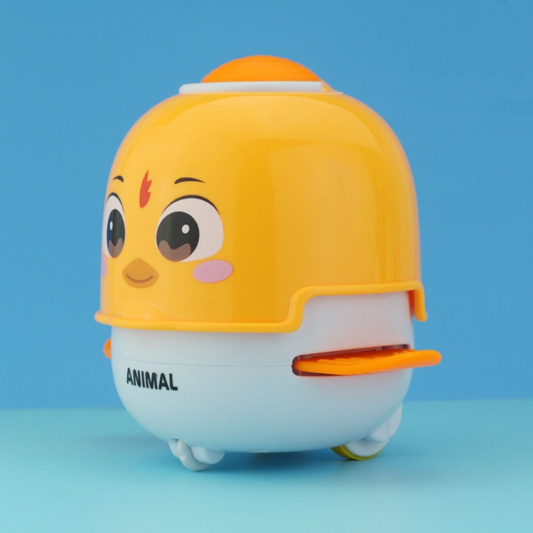 

3 PCS Baby Inertial Pull Back Toy Press Fun Animal Pet Toy, Colour: Duck (Yellow)