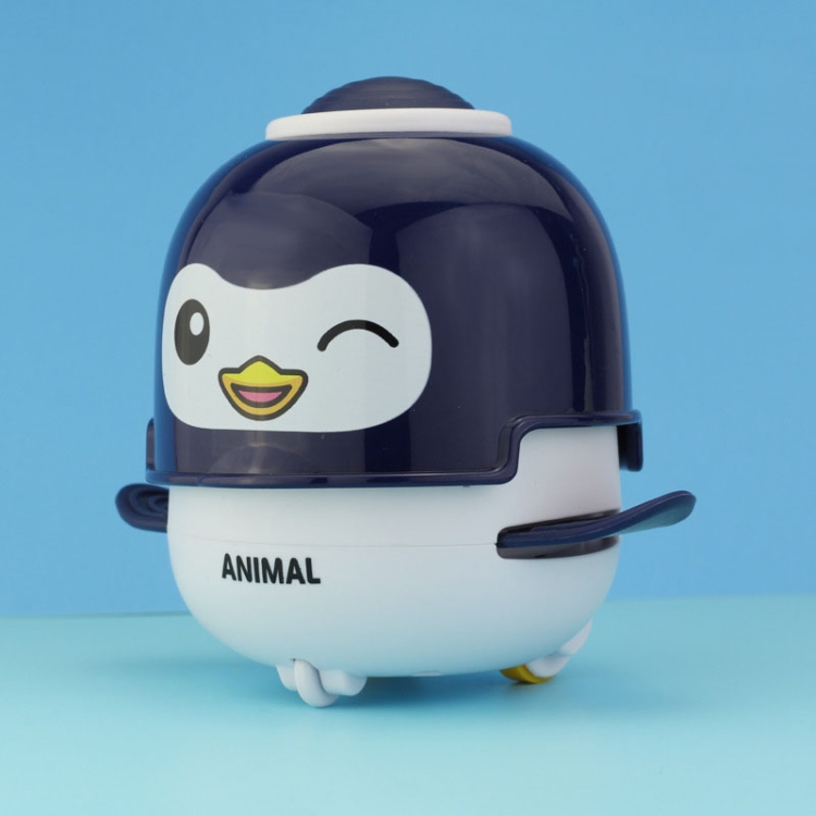

3 PCS Baby Inertial Pull Back Toy Press Fun Animal Pet Toy, Colour: Penguin (Dark Blue)
